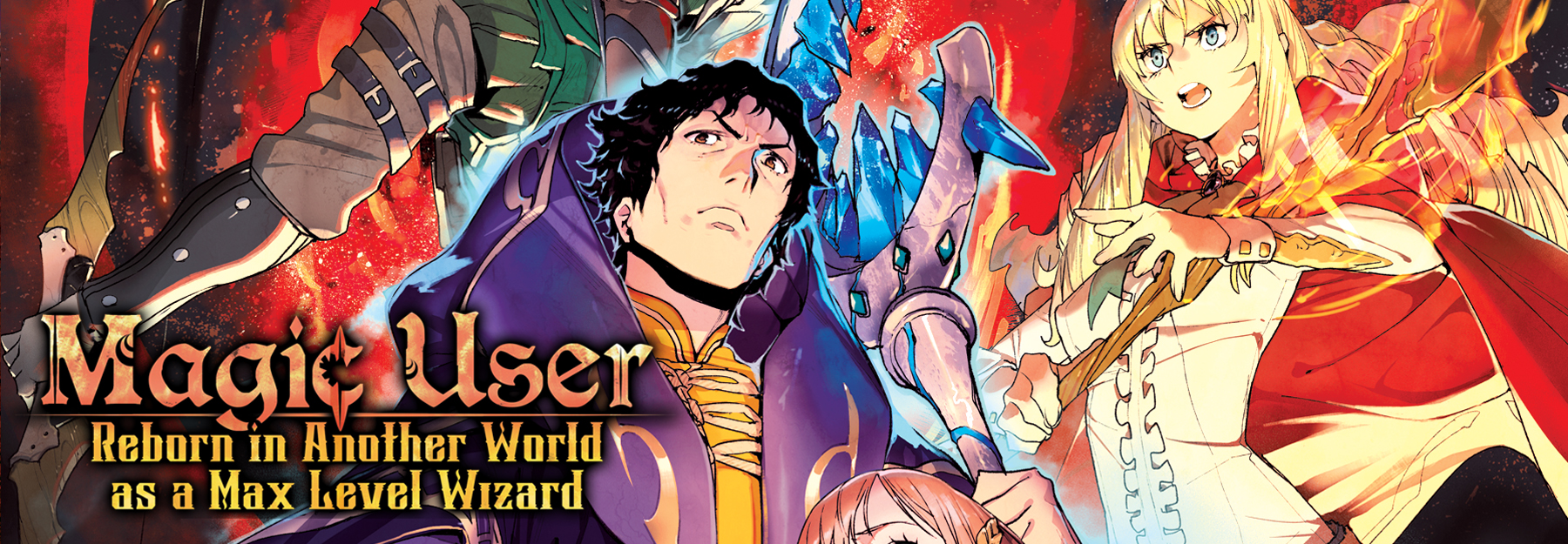 Magic User: Reborn in Another World as a Max Level Wizard Manga